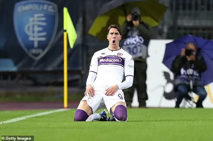 Who is Dusan Vlahovic? The €70million Fiorentina striker linked