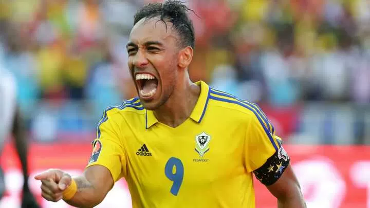 Aubameyang gabon store jersey