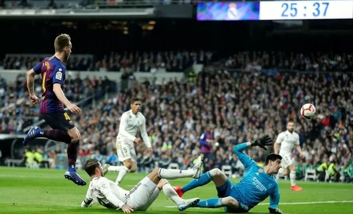 GIF: Barcelona Wins El Clasico Thanks to a Controversial Tackle