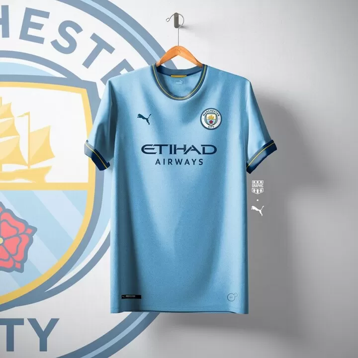 Man city shirt manufacturer online