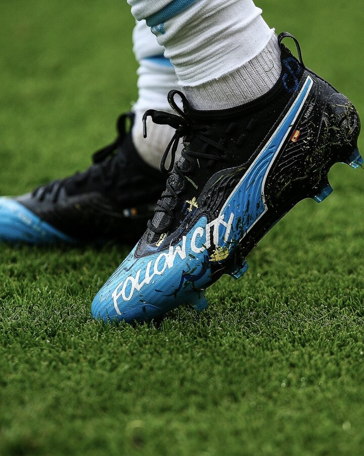 Aguero Kompany Silva. The unique details on Man City players new Puma boots All Football