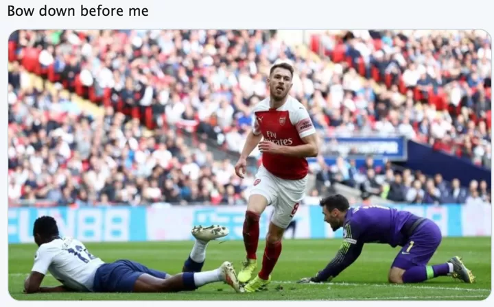 North London Derby In Memes Ramsey Is The 1st Juve Player To Score For Arsenal All Football