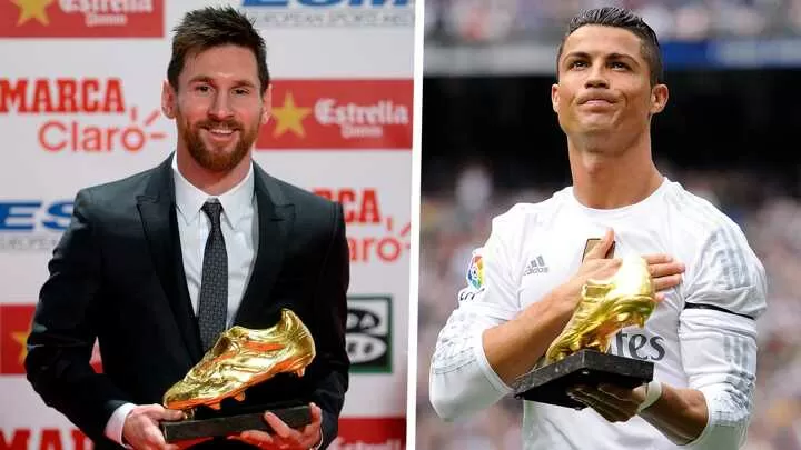 Messi all clearance golden boots