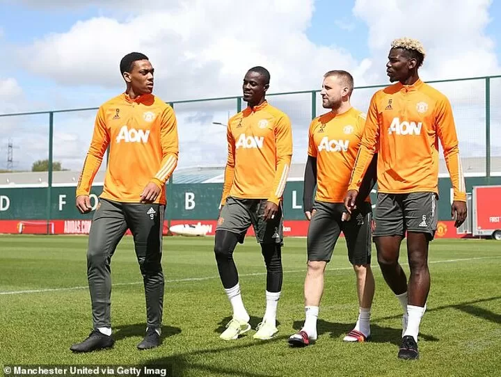 Man utd training kit hotsell sponsor