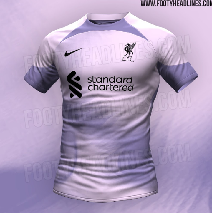 Liverpool Goalkeeper Jersey 22 23 Season - Purple