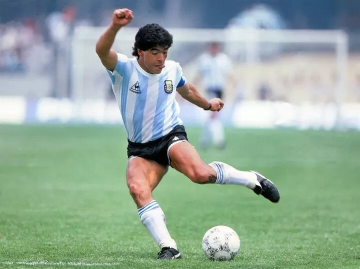 Maradona sales soccer aid