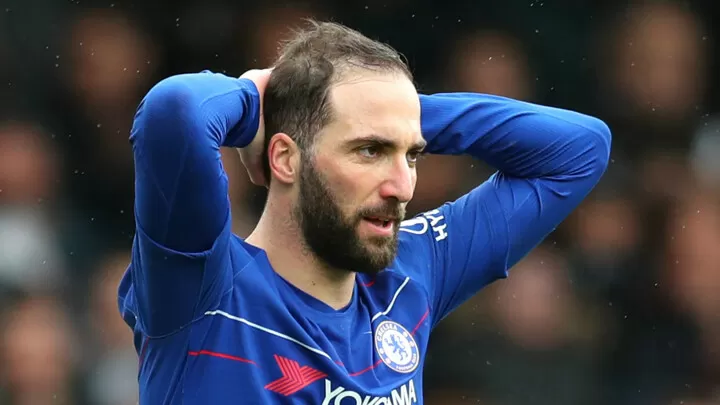 Higuain chelsea online jersey