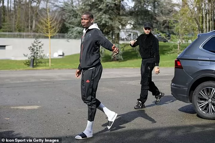 Pogba and Mbappe lead the way as France squad arrive at Clairefontaine