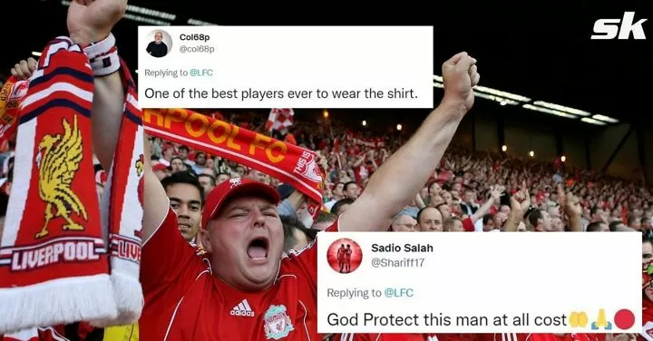 Liverpool fans best sale wearing full kit