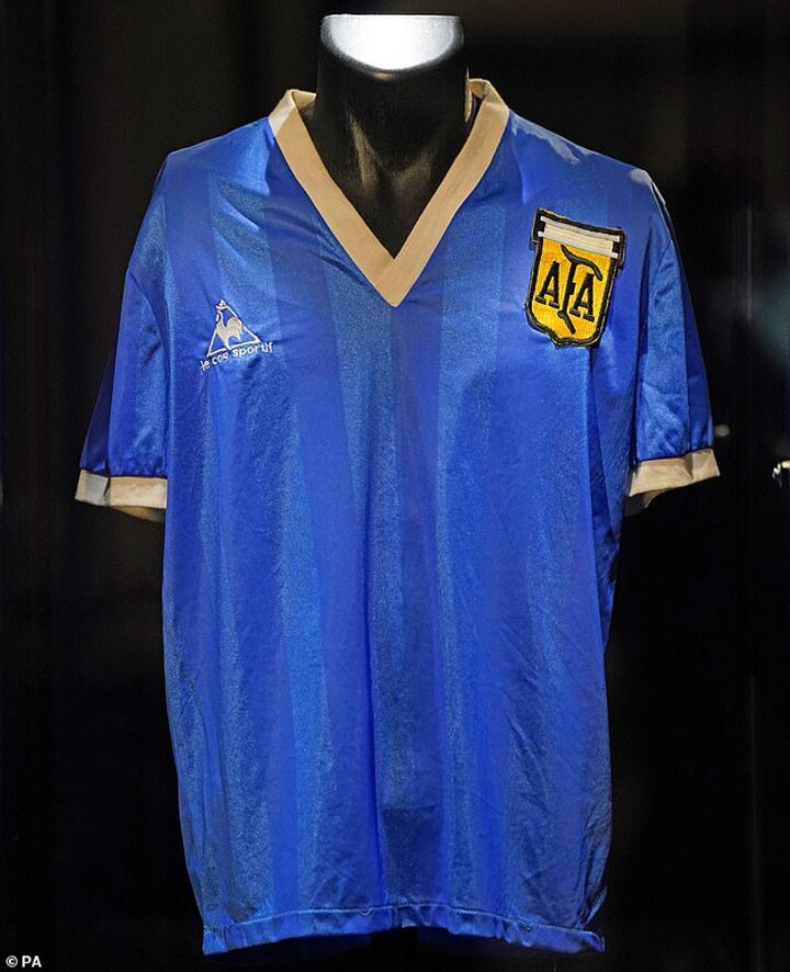 Football Jersey Set for Men Mara-dona 10# National Team Classic Retro Training Suit 1986 Argentina Football Jersey 