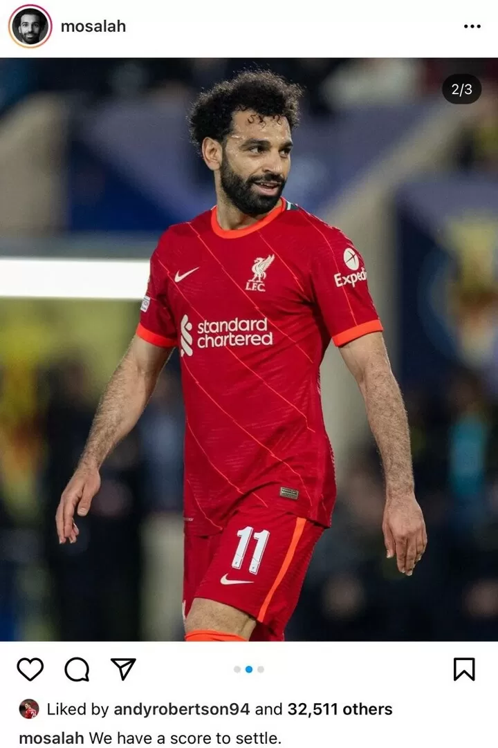 Instagram  Mohamed salah, Salah liverpool, Mo salah