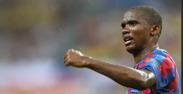 Samuel Eto'o legendary Cameroon uniform