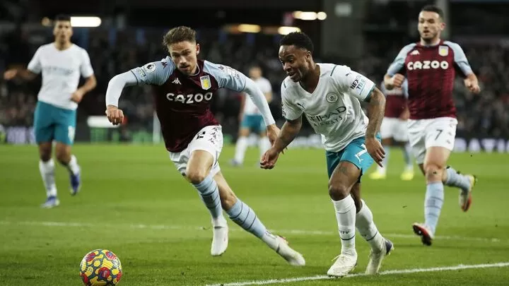Is man city v store aston villa on tv