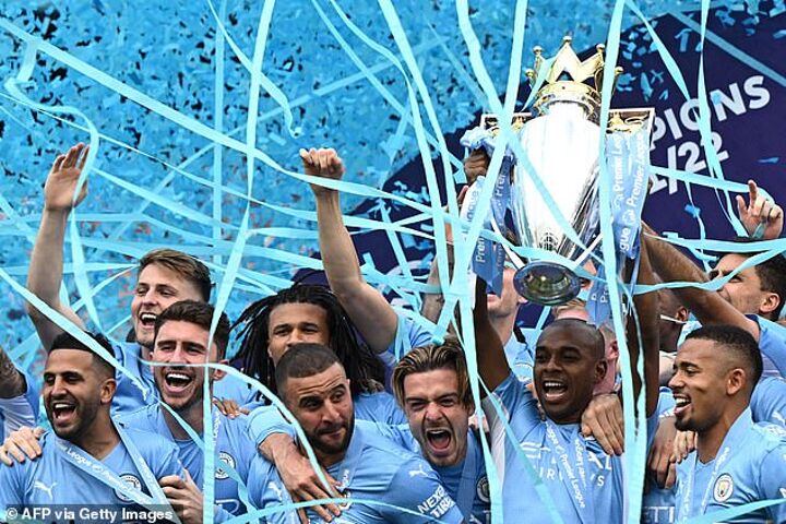 Premier League 2021-22: Manchester City crowned champions after defeating  Aston Villa in dramatic title win