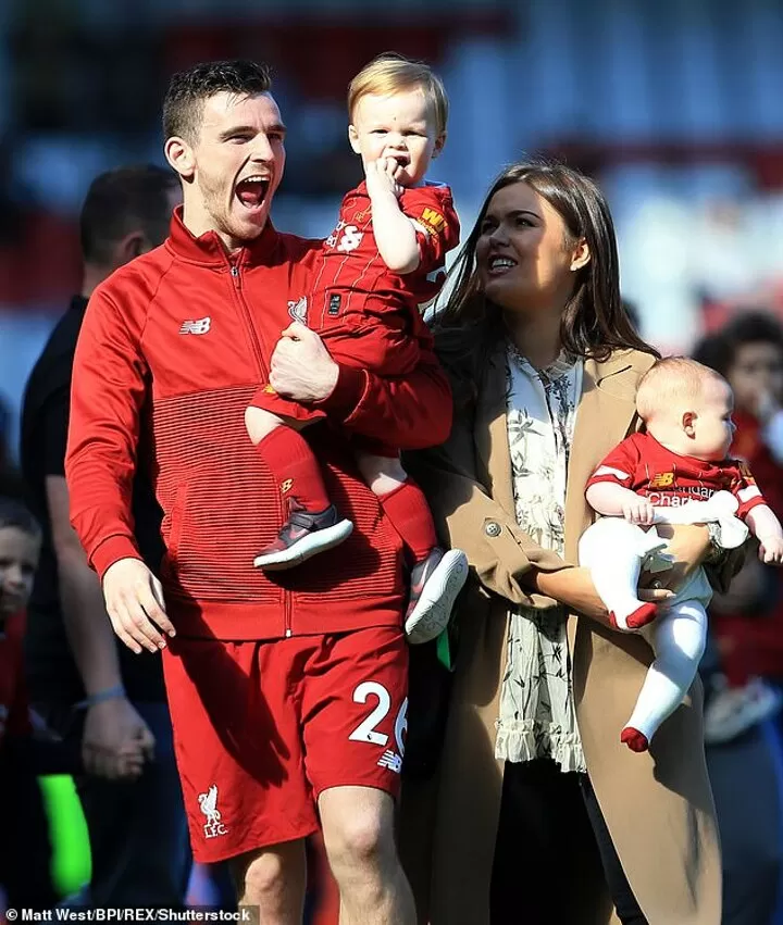 Andrew Robertson Wife: Rachel Roberts Is A Mother Of Two