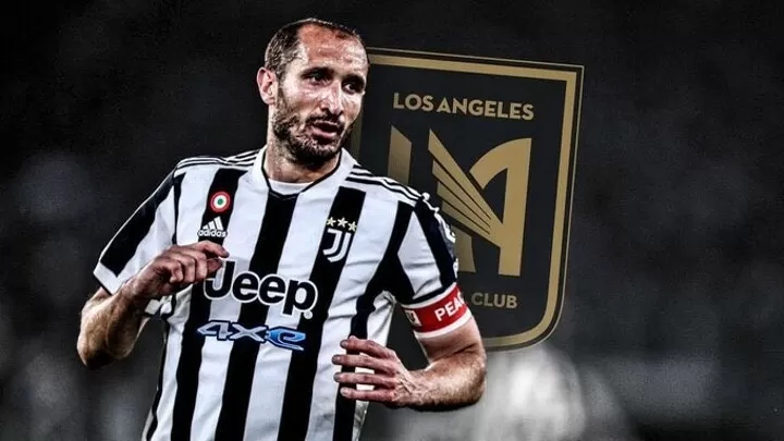 OFFICIAL: 37-year-old Chiellini signs for Los Angeles FC in MLS
