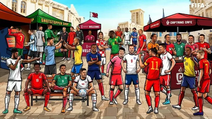 FIFA release official poster of the 32 teams in Qatar World Cup final  stage