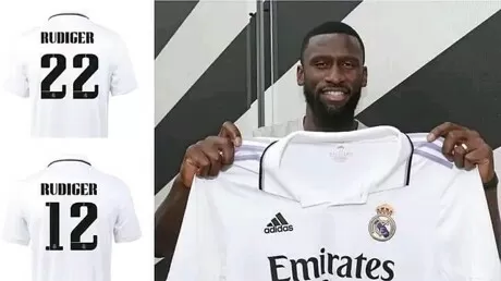 OFFICIAL Rudiger will wear the number 22 at Real Madrid All Football