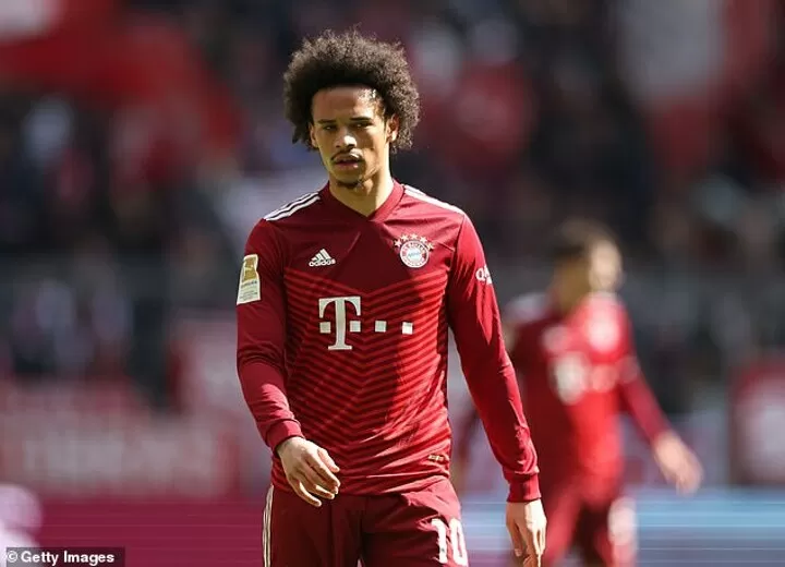 Sane shop bayern jersey