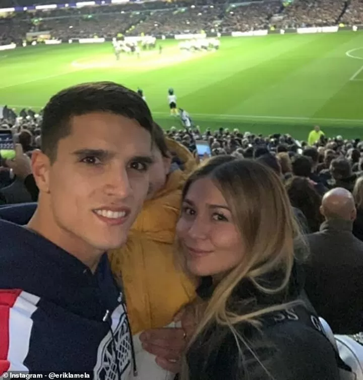 Erik Lamela Enjoys Tottenham S First Game At New Stadium With Family All Football