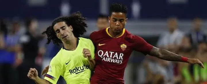 Kluivert At Roma To Push Myself All Football