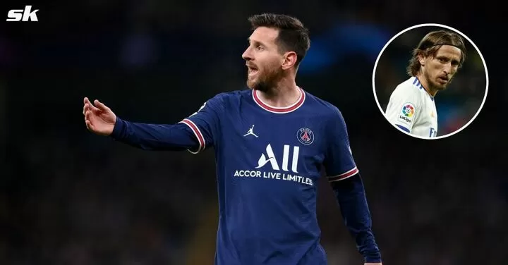 It was rare to see Messi in another shirt - Modric on facing Messi in UCL