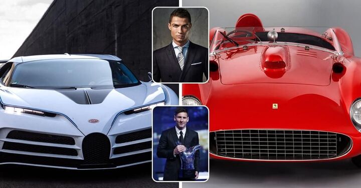 Cristiano Ronaldo's Bugatti, Lionel Messi's Ferrari: 5 best cars owned by  footballers| All Football