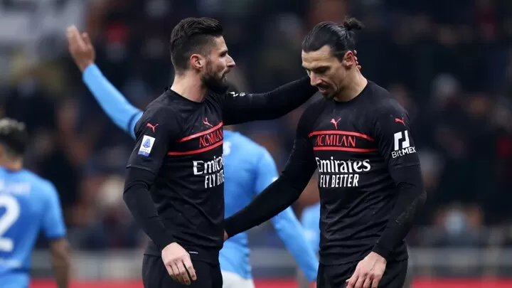 Giroud says he will 'pay for dinner' when Ibrahimovic signs Milan renewal|  All Football