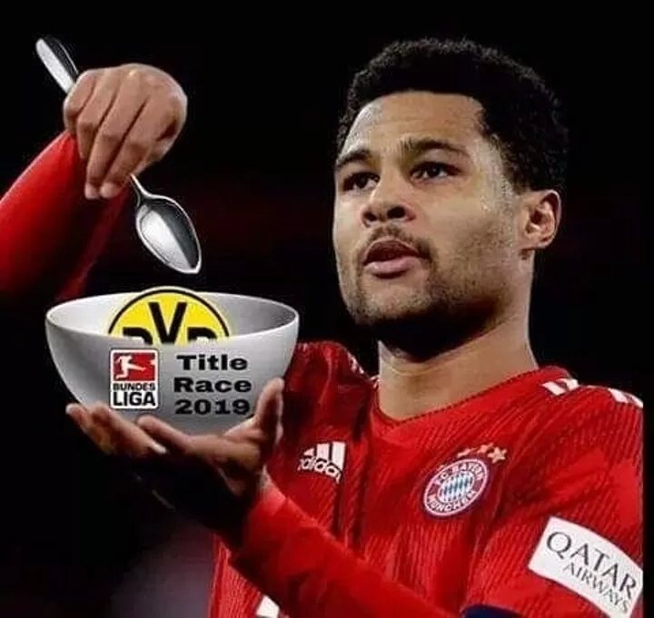 In Memes Bayern Just Cooked Dortmund In The Bundesliga Title Race All Football