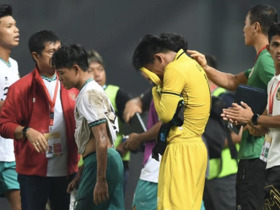 Phản ứng của HLV Shin Tae-yong khi U19 Indonesia bị loại
