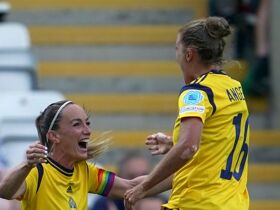 Sweden 5-0 Portugal: Stunning victory keeps up Swedes' perfect run