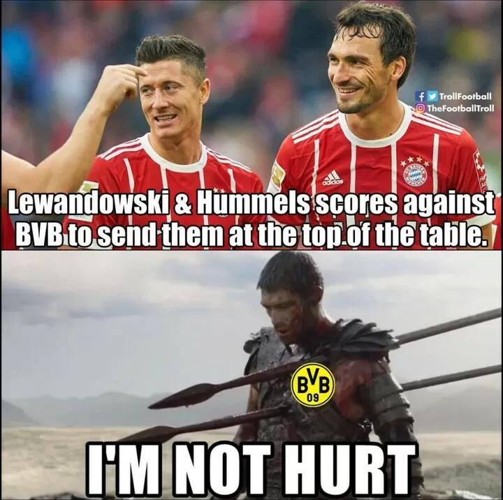 In Memes Bayern Just Cooked Dortmund In The Bundesliga Title Race