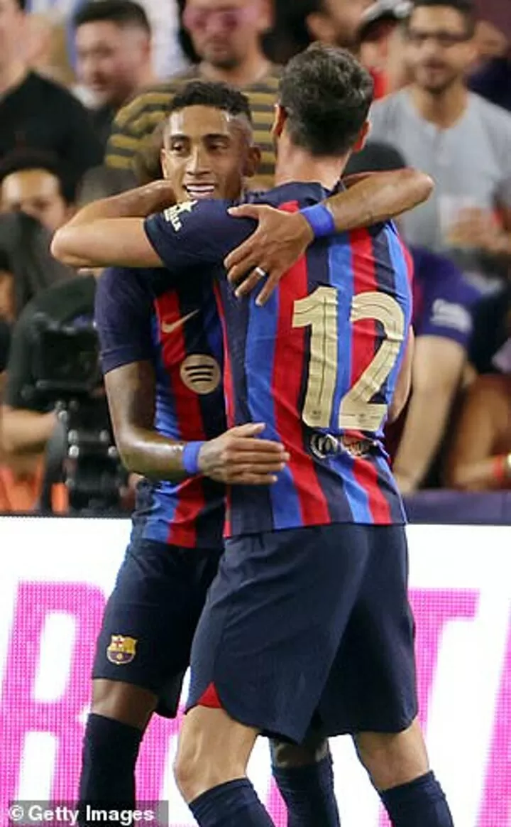 Real Madrid 0-1 Barcelona: Raphinha strike wins pre-season Clasico