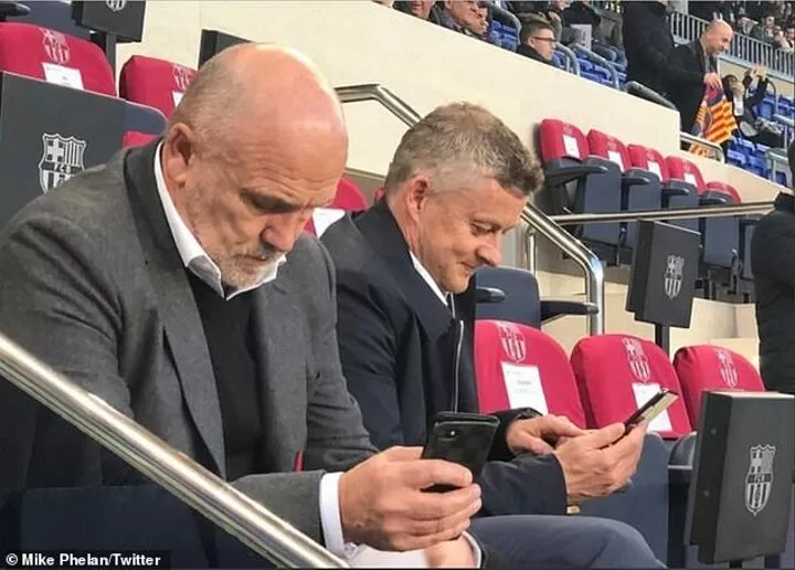 Fans Come Up With Hilarious Captions After Phelan Posts Picture Of Solskjaer All Football