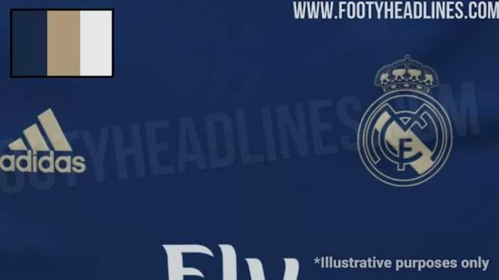 real madrid navy kit