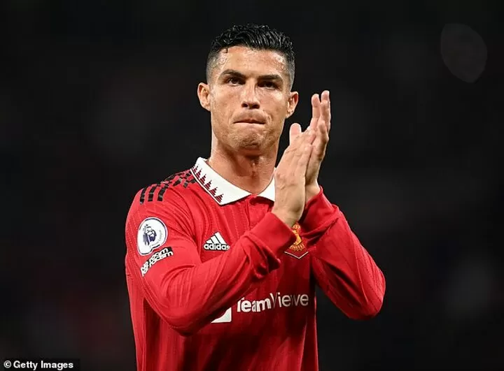 Cristiano Ronaldo is being punished by Manchester United manager