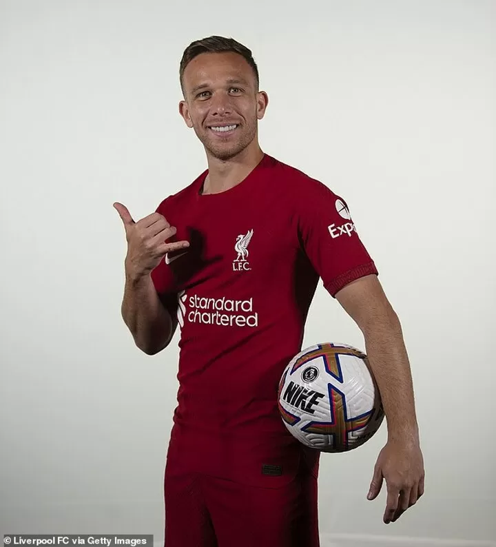 Liverpool confirm Arthur Melo signing on season long loan from