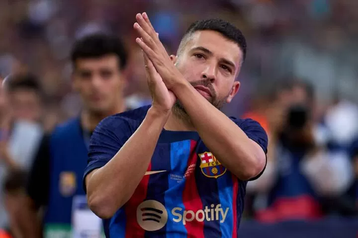 Jordi Alba voted as “best left back” of 2022| All Football