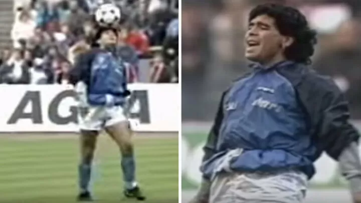 Thirty Years Since Maradona Produced The Most Famous Warm Up Ever All Football