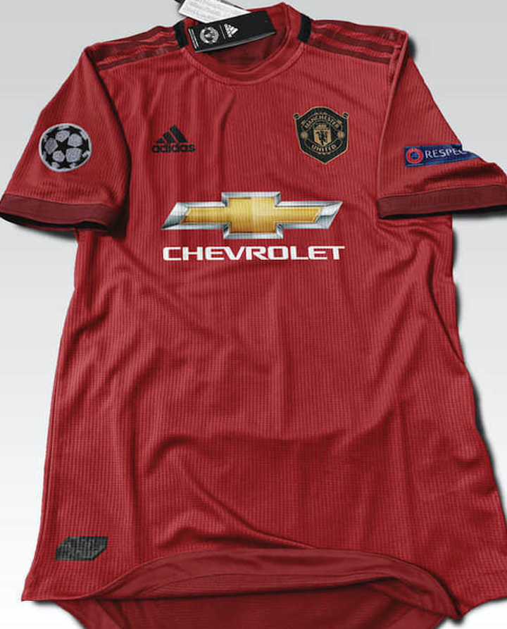Manchester united shop leaked kit 2019