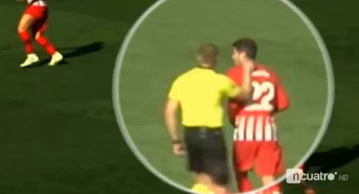 One-game suspension given to the referee who hit Morata TWICE in  Eibar-Atletico| All Football