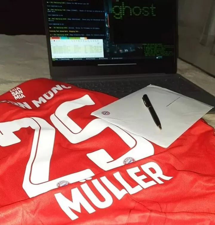 Thomas muller discount signed jersey