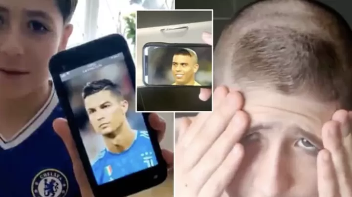 Cristiano Ronaldo Undercut Hairstyle - YouTube