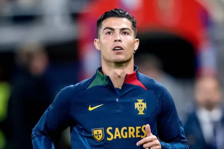 Bizarre goal by Cristiano Ronaldo: The goalkeeper couldn't see a thing