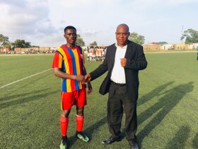 Special Competition: Hearts midfielder Mitchelle Sarpong named Man of the Match in victory over Inter Allies