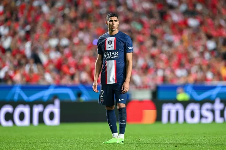 HAKIMI #2 PSG Third Away Soccer Jersey 2022/23