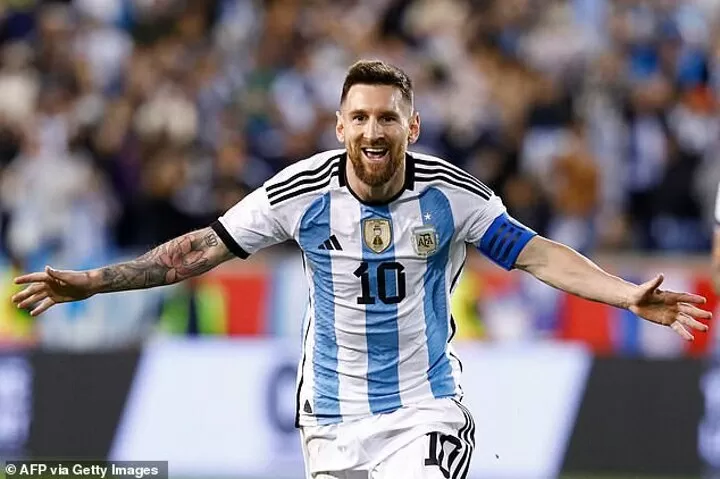 Lionel Messi tips England as one of the five favourites for the