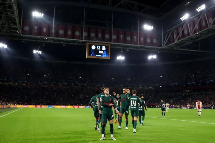 Ajax 0-3 Liverpool LIVE REACTION: Reds into Champions League last 16 after  goals from 'bright lights' Salah and Elliott' seal comfortable win -  'Darwin Nunez only scores difficult goals'