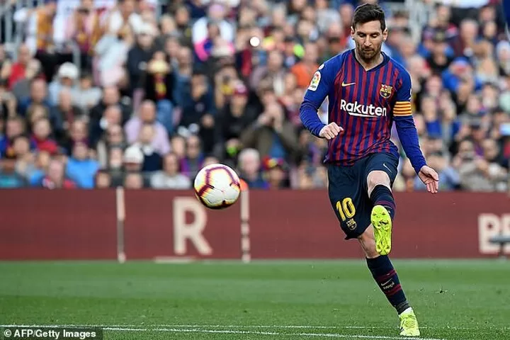 Messi S Top 10 Free Kicks After Liverpool Goal All Football
