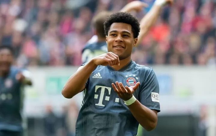 4 Goals 2 Assists Serge Gnabry Voted As Bayern Player Of The Month For April All Football